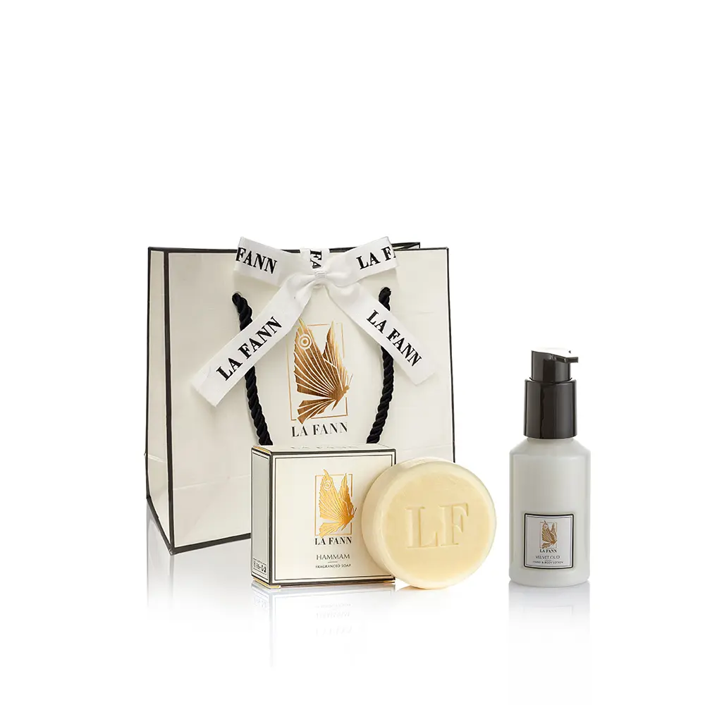 HAMMAM - VELVET LITTLE LUXURIES TO GO TRAVEL ESSENTIAL SET